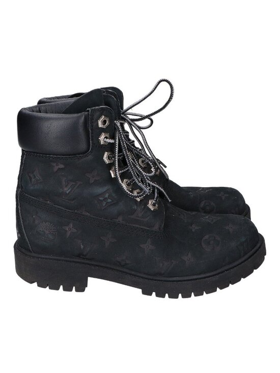 Louis Vuitton Timberland Monogram Embossed Leather 6 Inch Ankle Boots main image 5